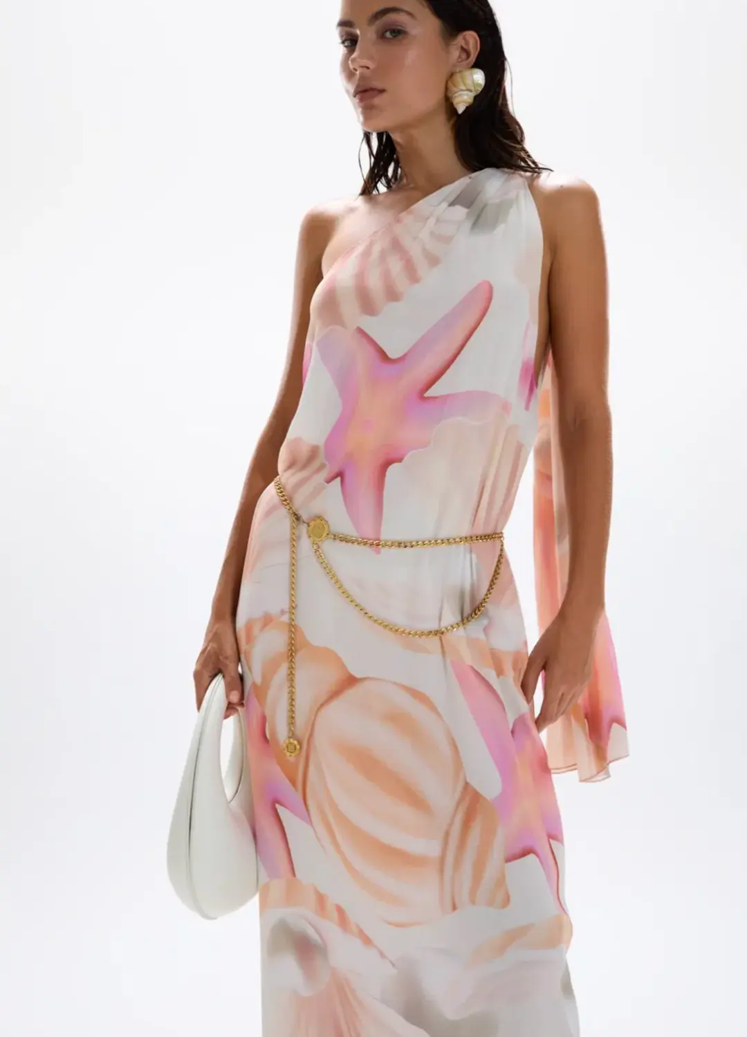 Cin Cin Charm Belt Gold One Size for rent on The Volte - main image