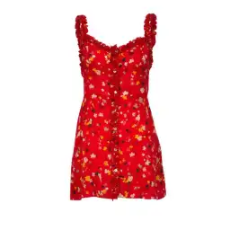 Realisation Par The Julia Mini Dress Rouge Fleur Size M / AU 10 for rent on The Volte - image 3
