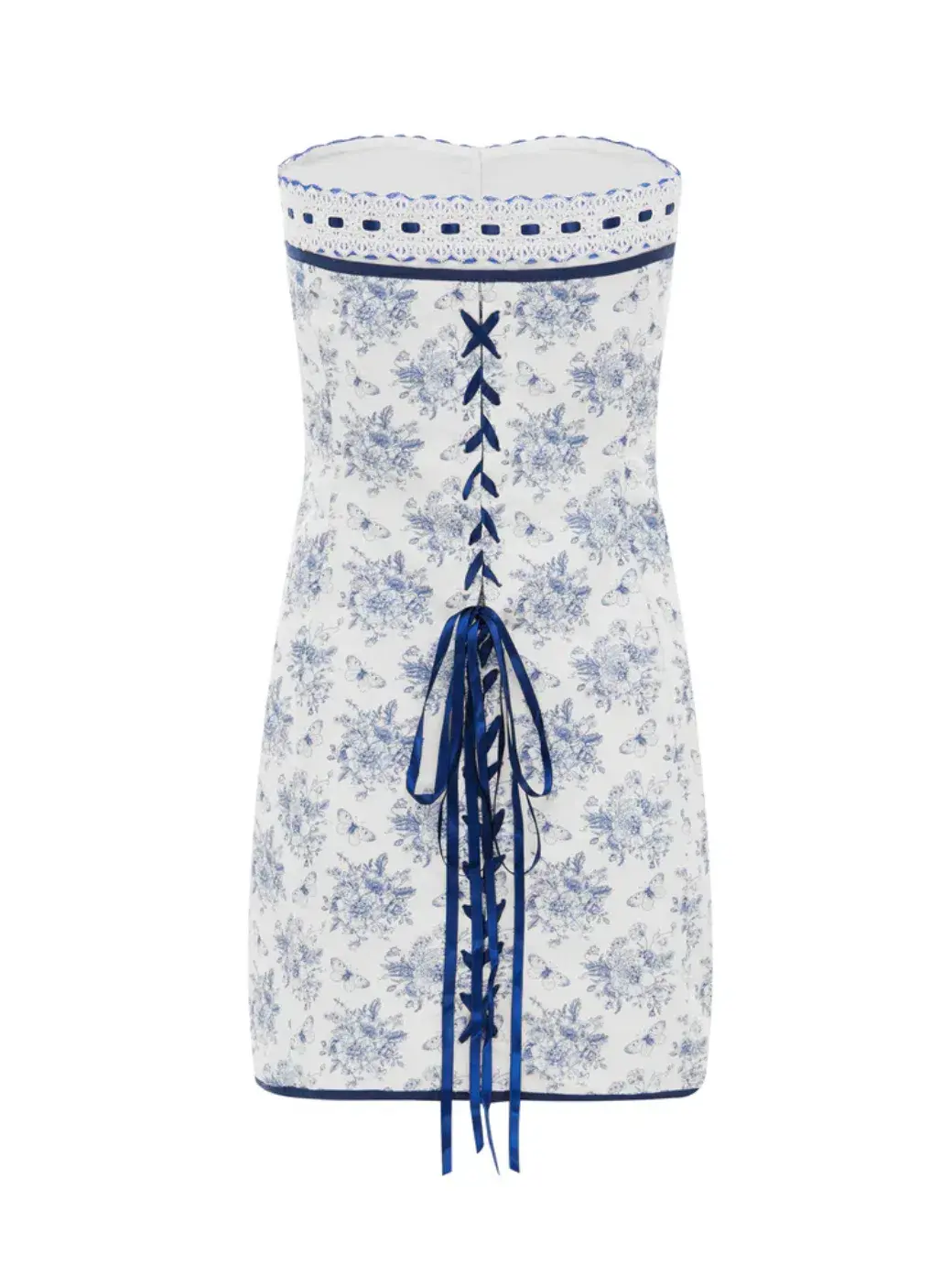 With Jean Sabrin Mini Dress in Toile Papillon Size S / AU 8 for rent on The Volte - main image