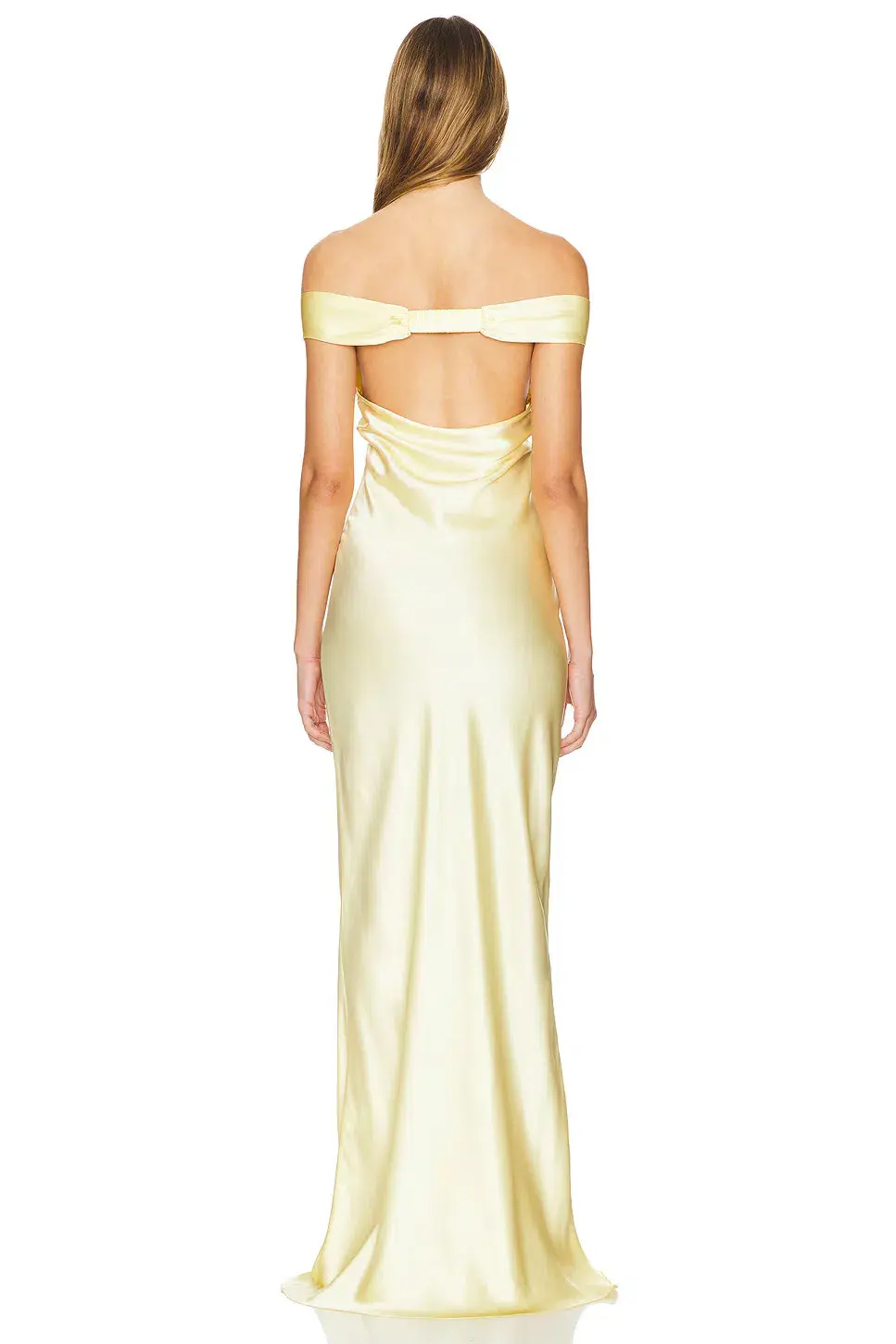 Natalie Rolt Bridget Gown Lemon Size 1 for rent on The Volte - main image