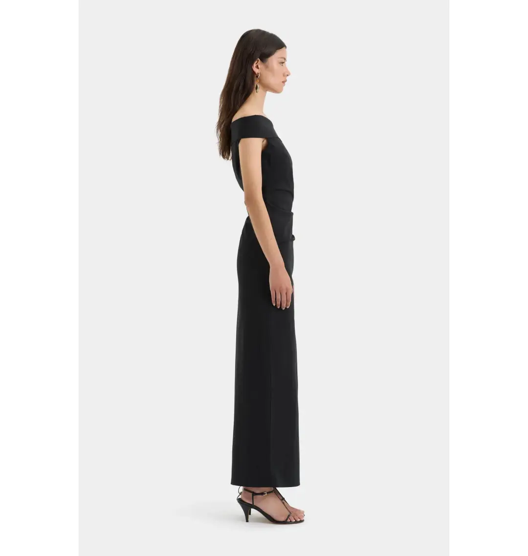 Sir the Label Dahlia Gown Black Size 2 / AU 10 for rent on The Volte - main image