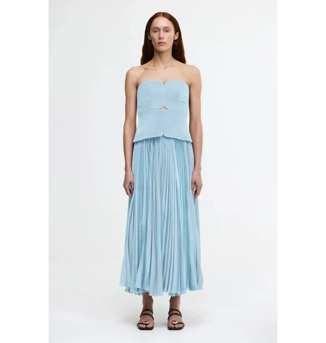 Acler Avonlea Dress in Celeste Blue Size AU 6 for rent on The Volte - main image