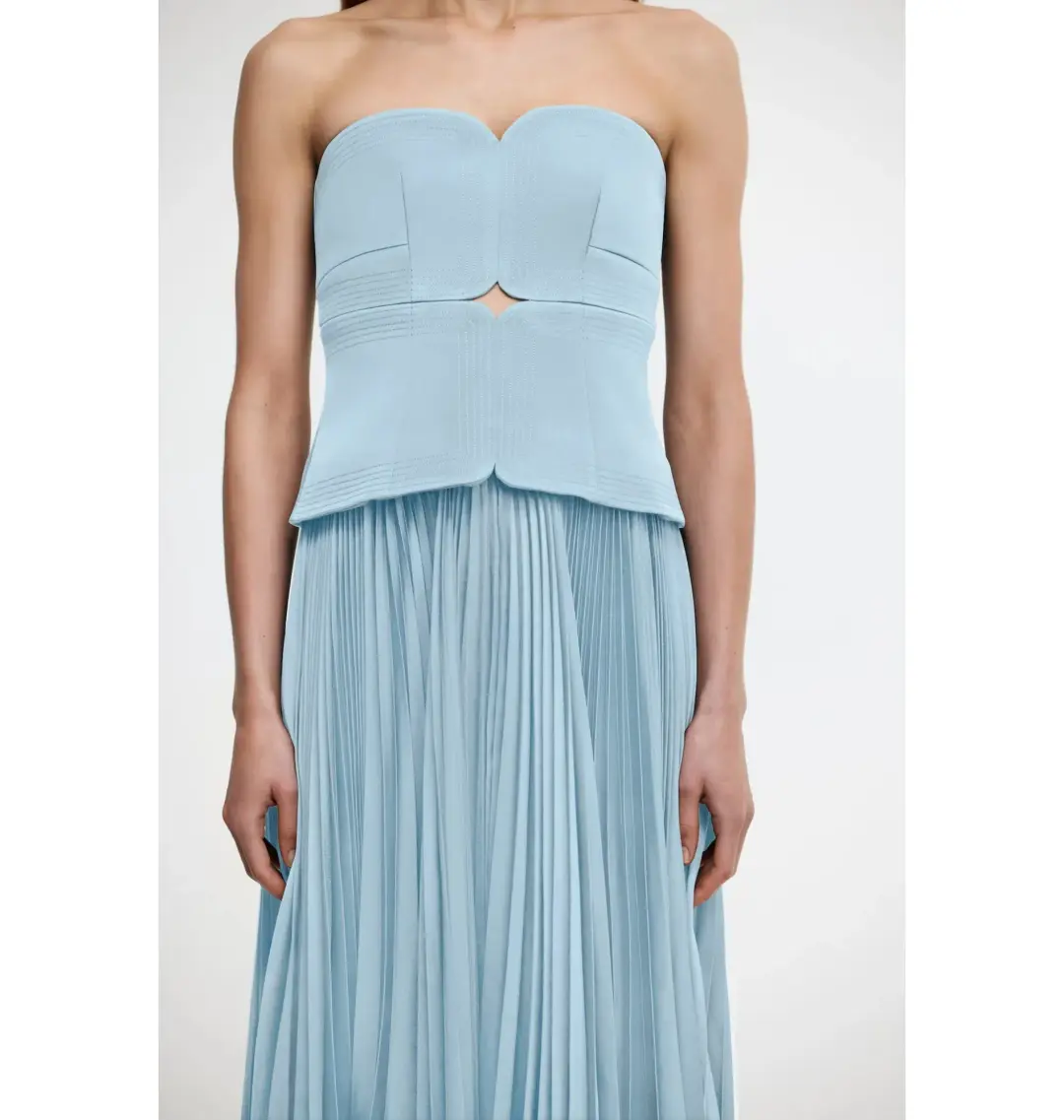Acler Avonlea Dress in Celeste Blue Size AU 8 for rent on The Volte - main image