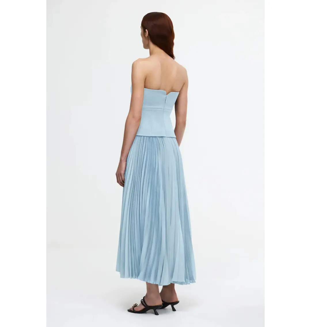 Acler Avonlea Dress in Celeste Blue Size AU 8 for rent on The Volte - main image