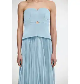 Acler Avonlea Dress in Celeste Blue Size AU 10 for rent on The Volte - image 4