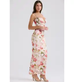 House of CB Josefina Dress Pink Peony Size 6 for rent on The Volte - image 2
