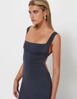 Effie Kats Helena Gown Thunder Size XS /Au 6 for rent on The Volte - image 2