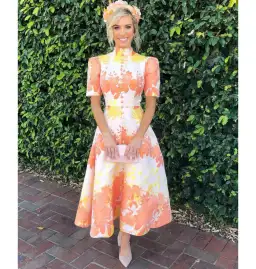 Only One Ashley Dancing Dress in Roses Size AU 12 for rent on The Volte - image 2