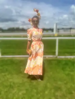 Only One Ashley Dancing Dress in Roses Size AU 10 for rent on The Volte - image 4