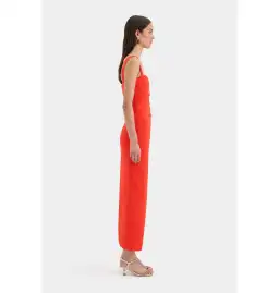 Sir the Label Dahlia Balconette Gown Tangerine Size AU 10 for rent on The Volte - image 2