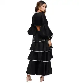 Aje Gracious Cut Out Dress Black Size AU 8 for rent on The Volte - image 2