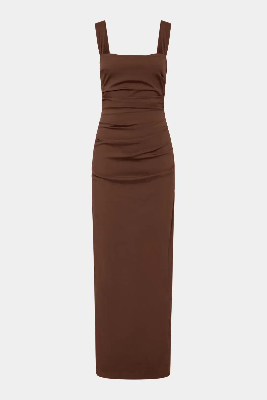 Sir the label Dahlia Balconette Gown in Chocolate Size 3 / AU 12 for rent on The Volte - main image