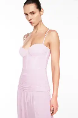 Manning Cartell Double Time Pleat Dress Hydrangea Size 6 for rent on The Volte - image 5