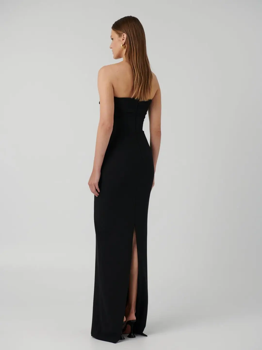 Effie Kats Monroe Gown in Black Size XS / AU 6 for rent on The Volte - main image