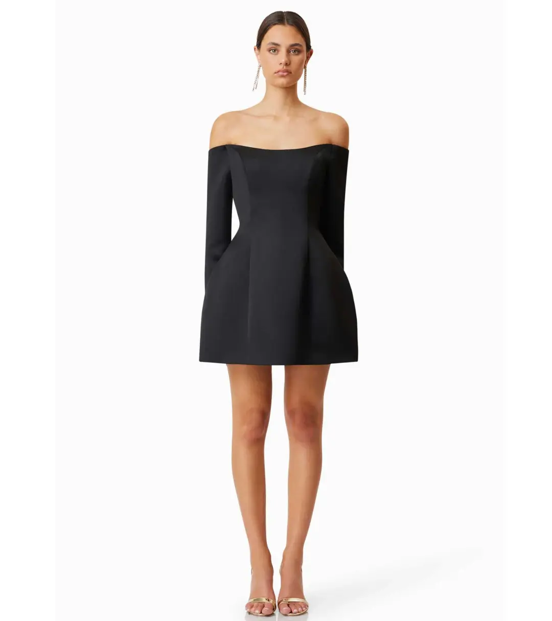 Elliatt Vida Dress Black Size XS/Au 6 for rent on The Volte - main image