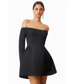 Elliatt Vida Dress Black Size S/Au 8 for rent on The Volte - image 2