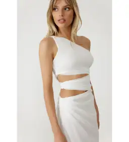 Lexi Aurea Dress White Size 6 for rent on The Volte - image 6