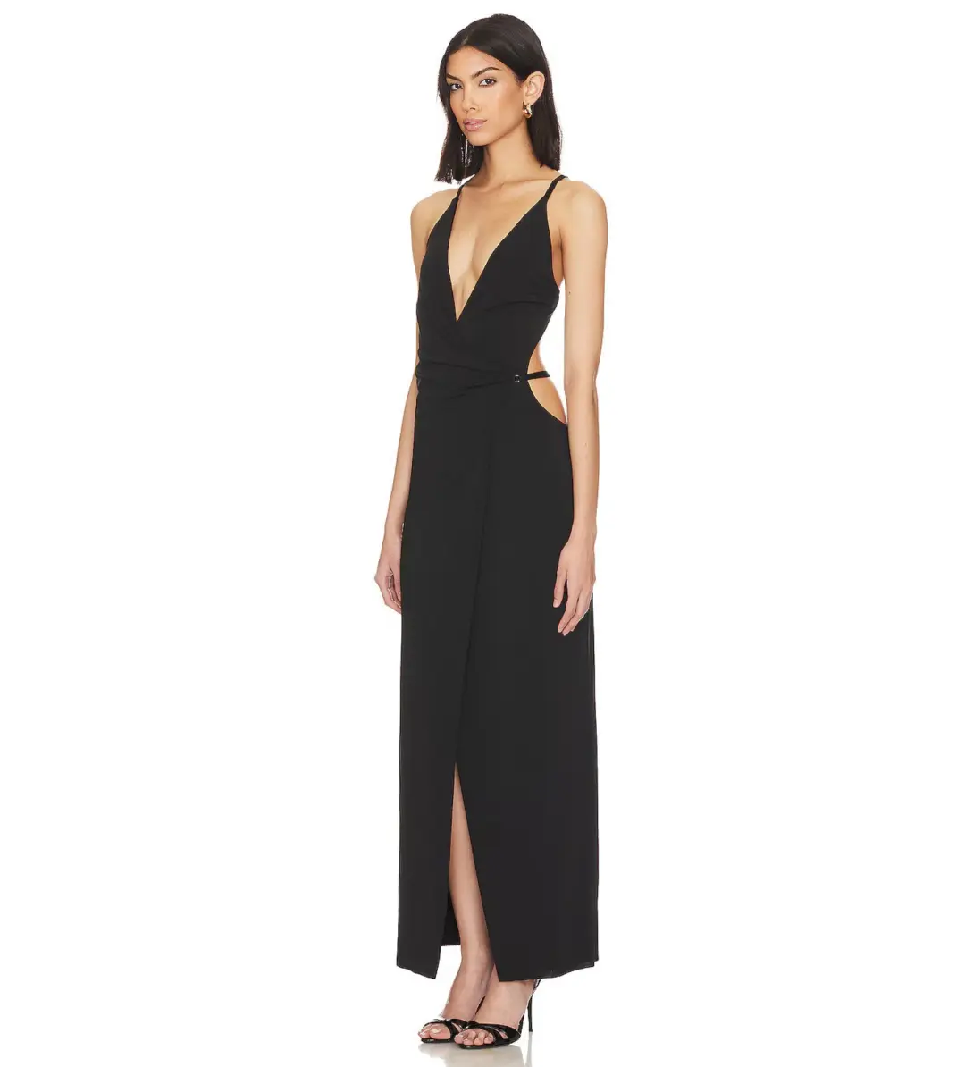 Bec and Bridge Zadie Wrap Maxi Dress. Size: 12 for rent on The Volte - main image