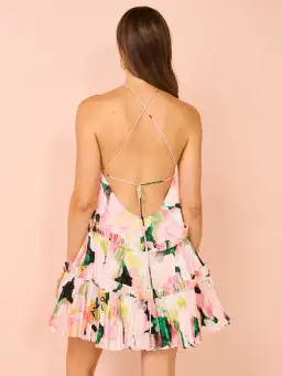 Acler Ormond Mini Dress Daphne Posy Size 8 for rent on The Volte - image 3