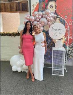 Scanlan Theodore Crepe Knit Gown White Size 6 for rent on The Volte - image 3