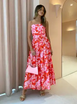 Steele Harper Dress in Camellia Size S / AU 8 for rent on The Volte - image 2