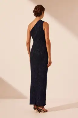 Shona Joy Livia One Shoulder Maxi Dress Night Sky Size S / AU 8 for rent on The Volte - image 2