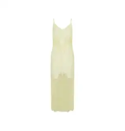 Camilla And Marc Filigree Dress in Lemon Yellow Size AU 6 for rent on The Volte - image 5