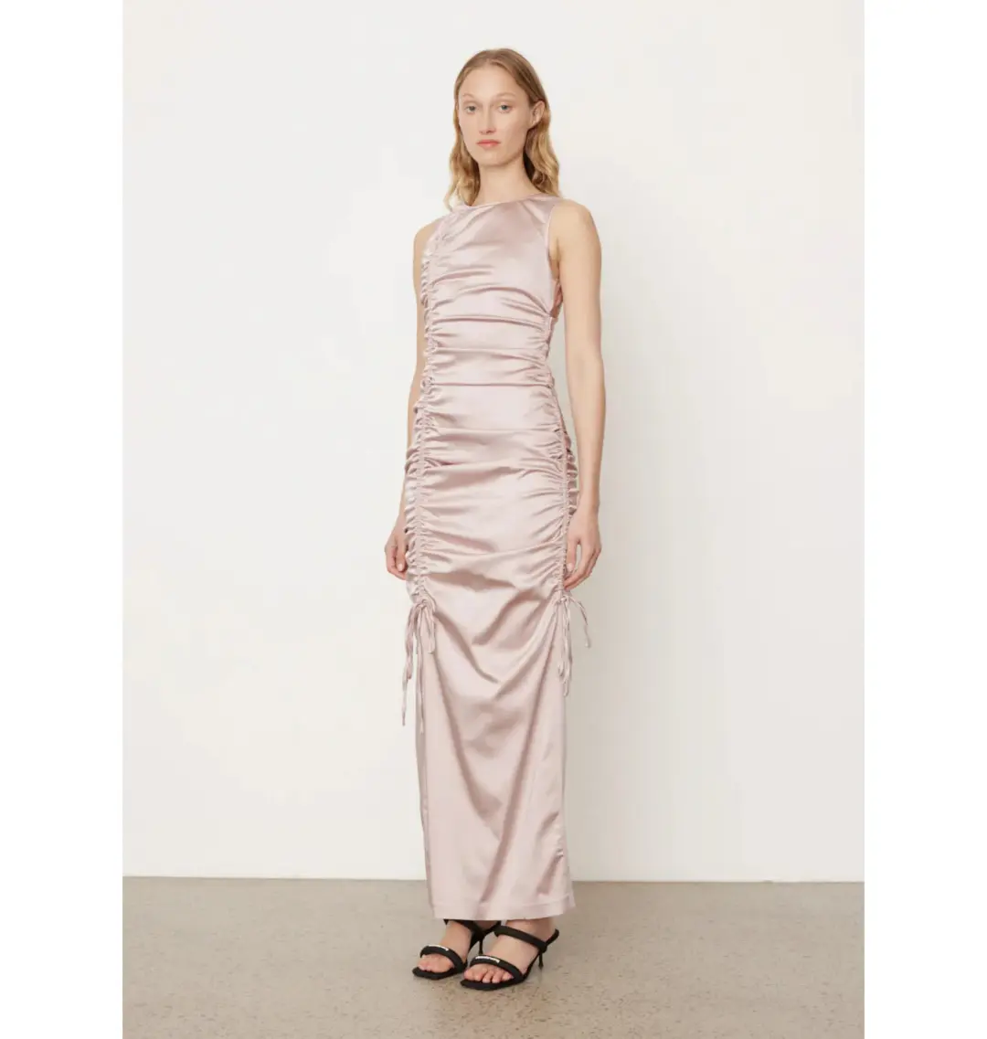 Wynn Hamlyn Nadine Dress Pink Size AU 8 for rent on The Volte - main image
