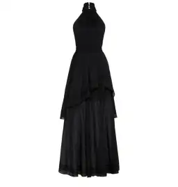 Aje Sienna Dress Black Size AU 10 for rent on The Volte - image 4