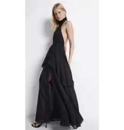 Aje Sienna Dress Black Size AU 10 for rent on The Volte - image 2