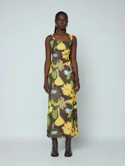 Wynn Hamlyn Ella Maxi Dress Acid Flowers Size AU 8 for rent on The Volte - image 1