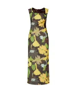 Wynn Hamlyn Ella Maxi Dress Acid Flowers Size AU 8 for rent on The Volte - image 4