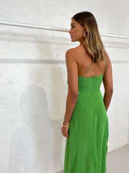 ONE FELL SWOOP BESAME DRESS IN APPLE SILK for rent on The Volte - image 5