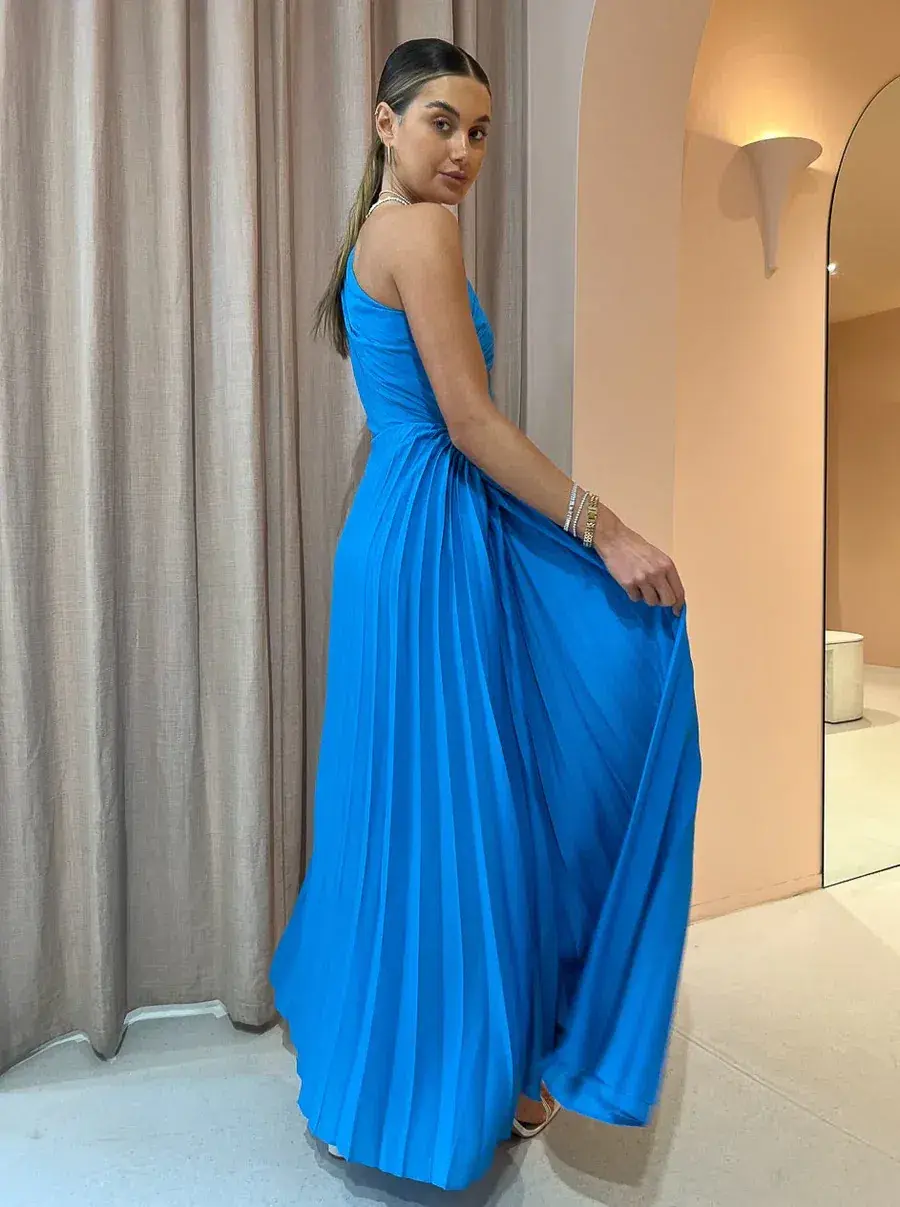 Sonya Moda Azalea Gown Blue 10 for rent on The Volte - main image