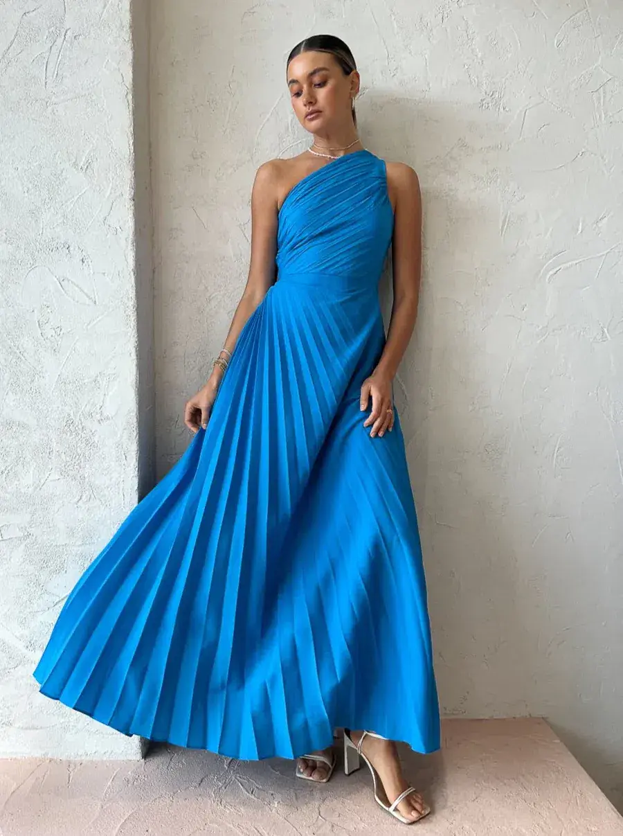 Sonya Moda Azalea Gown Blue 10 for rent on The Volte - main image