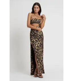 Lexi Talia Dress Honey Ink Print Size 8 for rent on The Volte - image 1