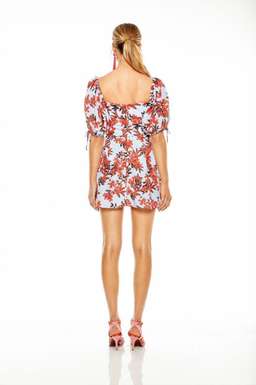 Talulah Red Sea Mini Dress - Floral Size 8 for rent on The Volte - image 2