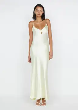 Bec & Bridge Cedar City Maxi Dress Ice Yellow Size 8 for rent on The Volte - image 1