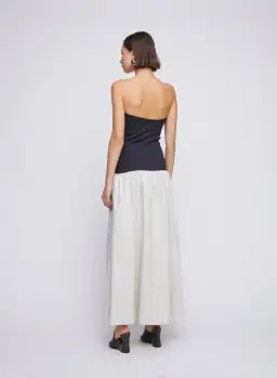 Anna Quan Amyra Dress Dove Cotton Size 8 for rent on The Volte - image 3