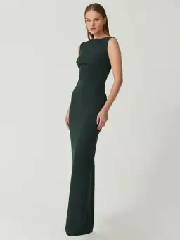 Effie Kats Verona Gown Sacremento Green Size S / AU 8 for rent on The Volte - image 2