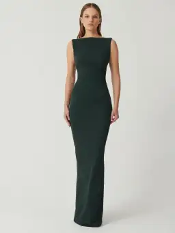 Effie Kats Verona Gown Sacremento Green Size S / AU 8 for rent on The Volte - image 1