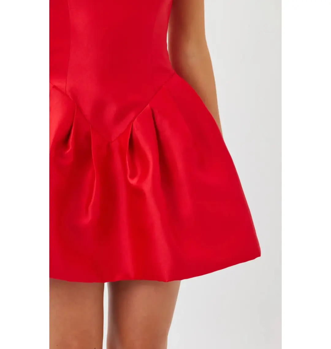 Bianca & Bridgett Alba Mini Dress Red Size AU 10 for rent on The Volte - main image