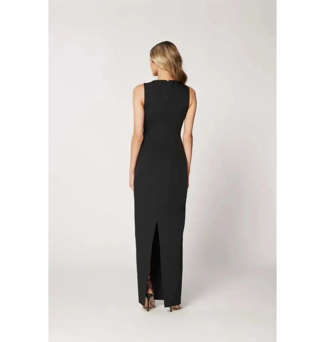 Bianca & Bridgett Valencia Gown in Black Size AU 6 for rent on The Volte - main image