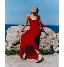 Rat & Boa Sirena Maxi Dress in Red Size M / AU 10 for rent on The Volte - image 4