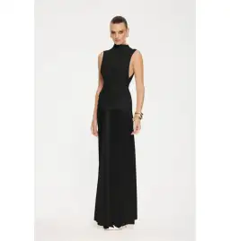 Effie Kats Roza Maxi Dress in Black Size M / AU 10 for rent on The Volte - image 1
