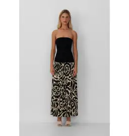 The Wolf Gang Alyss Maxi Dress Print Size AU 12 for rent on The Volte - image 3