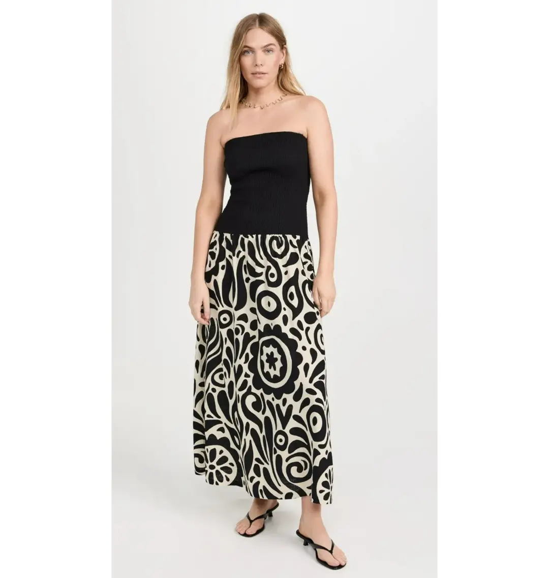 The Wolf Gang Alyss Maxi Dress Print Size AU 12 for rent on The Volte - main image