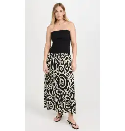 The Wolf Gang Alyss Maxi Dress Print Size AU 12 for rent on The Volte - image 1