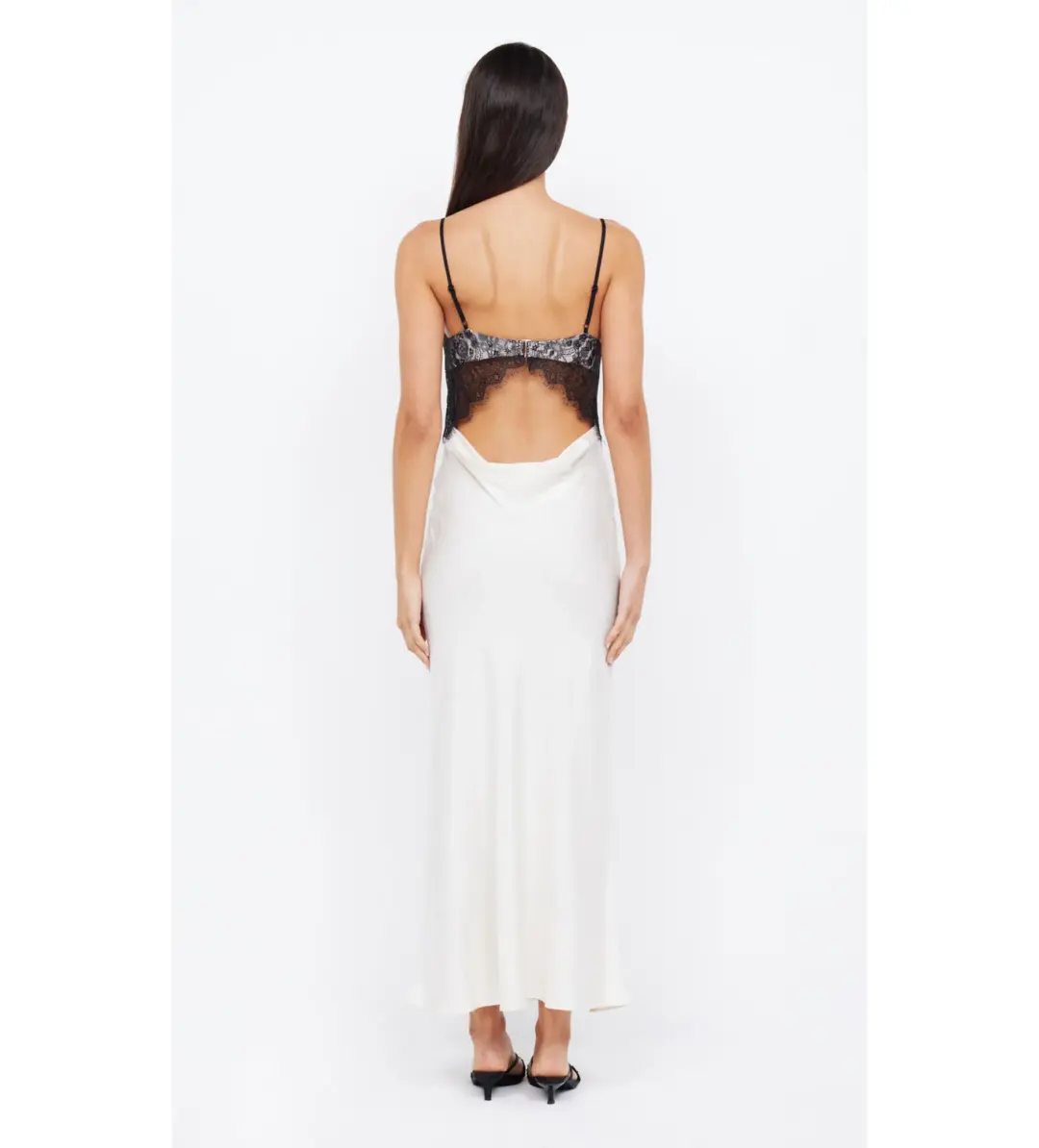 Bec And Bridge Emery Lace Maxi Dress In Ivory Size 14 for rent on The Volte - main image