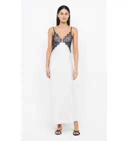 Bec And Bridge Emery Lace Maxi Dress In Ivory Size 14 for rent on The Volte - image 3